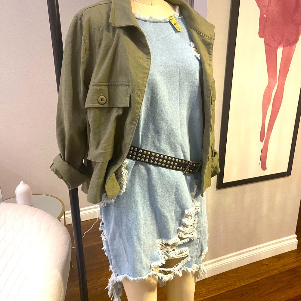 GRUNGE Denim dress,